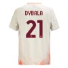 AS Roma Dybala 21 Udebane 2024-25 - Fodboldtrøjer (S/S)